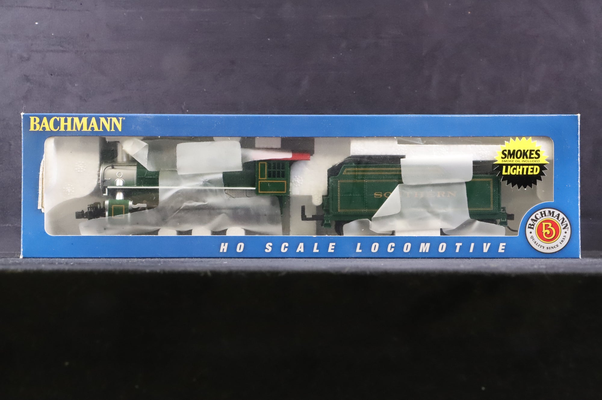 Bachmann HO 51504 Prairie 2-6-2 in Lined Southern Green - Working Smoke/Steam Unit
