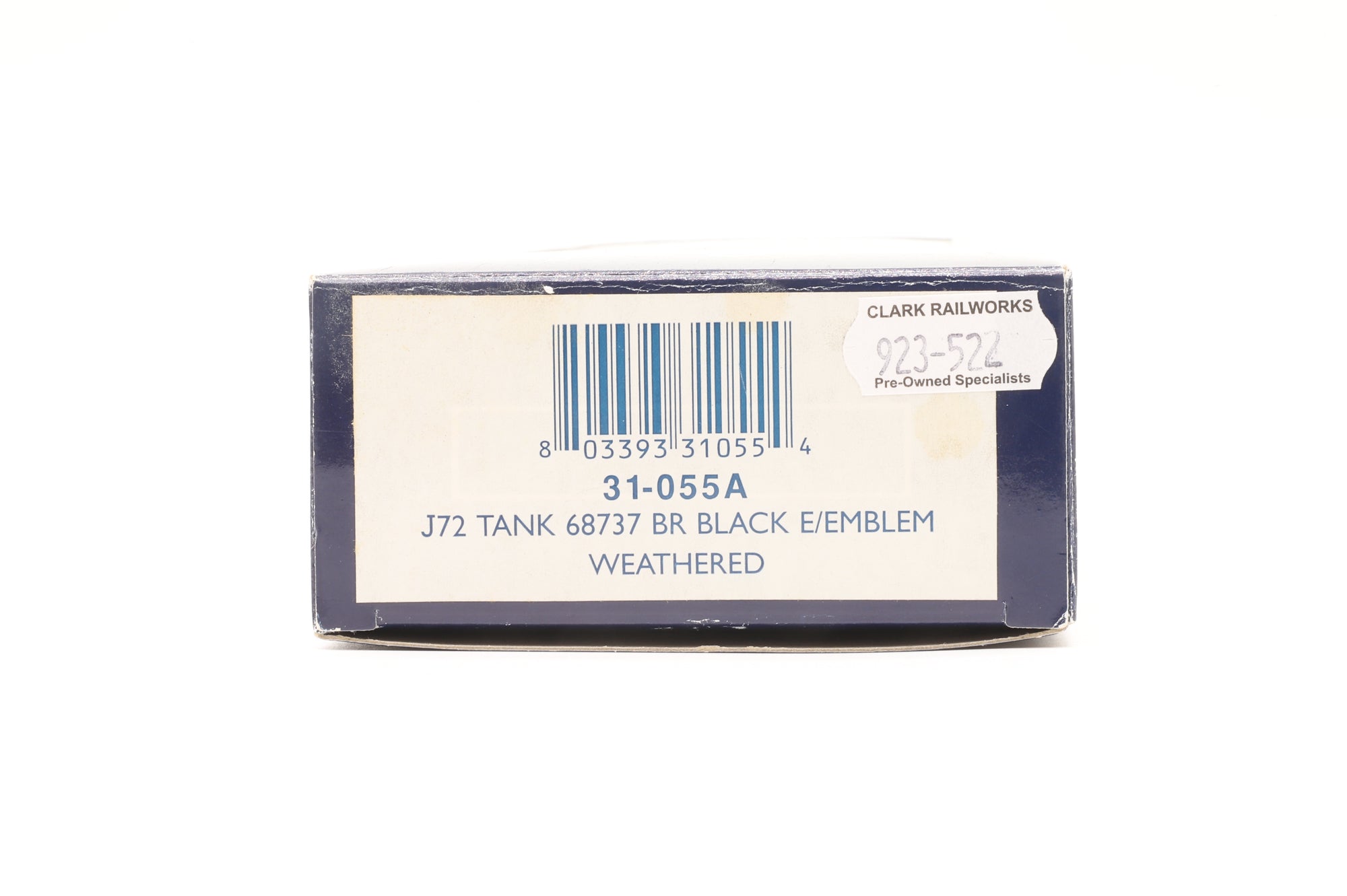 Bachmann OO 31-055A J72 Tank '68737' BR Black E/C Weathered