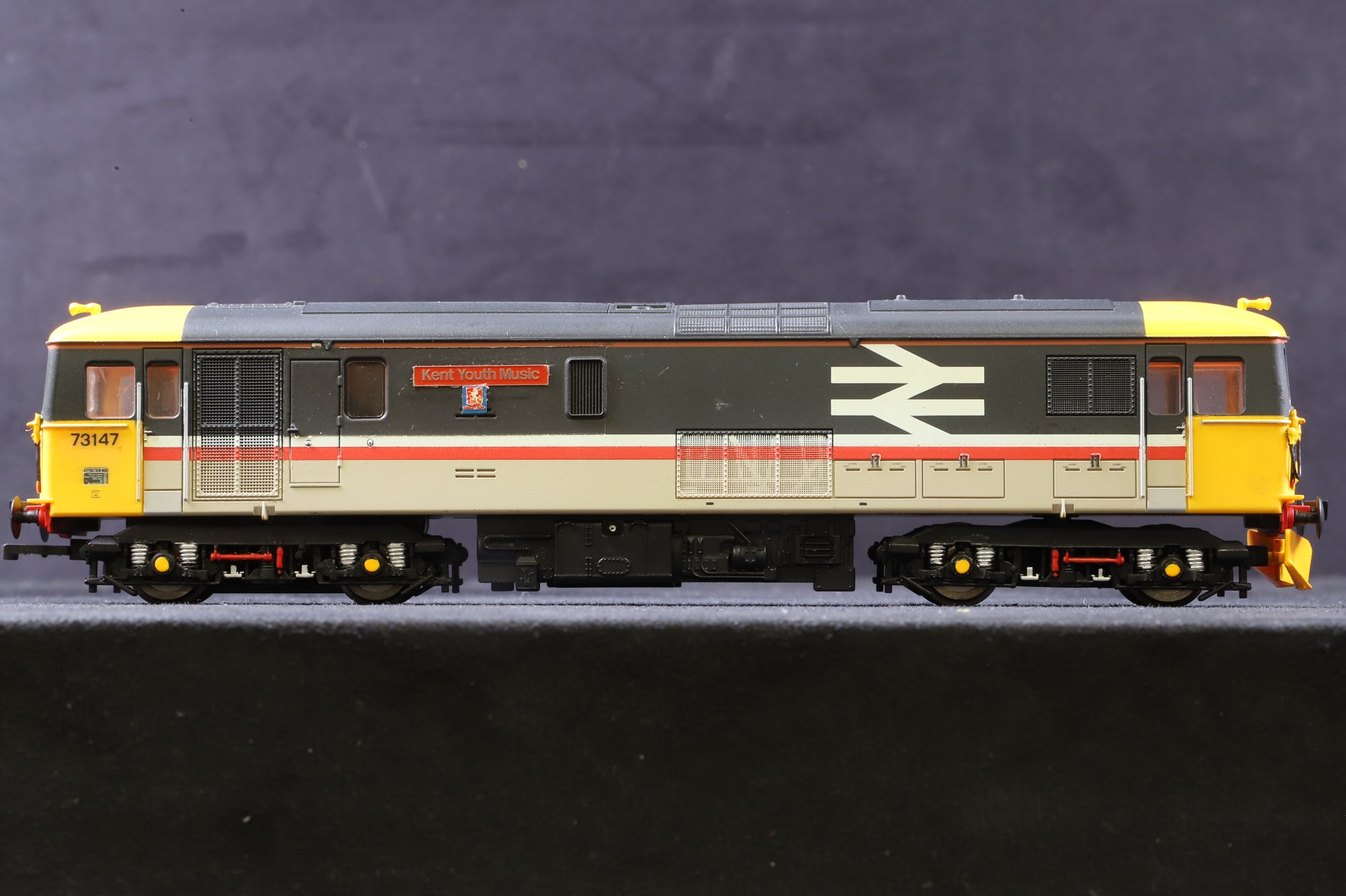 Hornby OO Class 73 '73147' Intercity Livery Kent Youth Music, Repainted, Renamed & Numbered.
