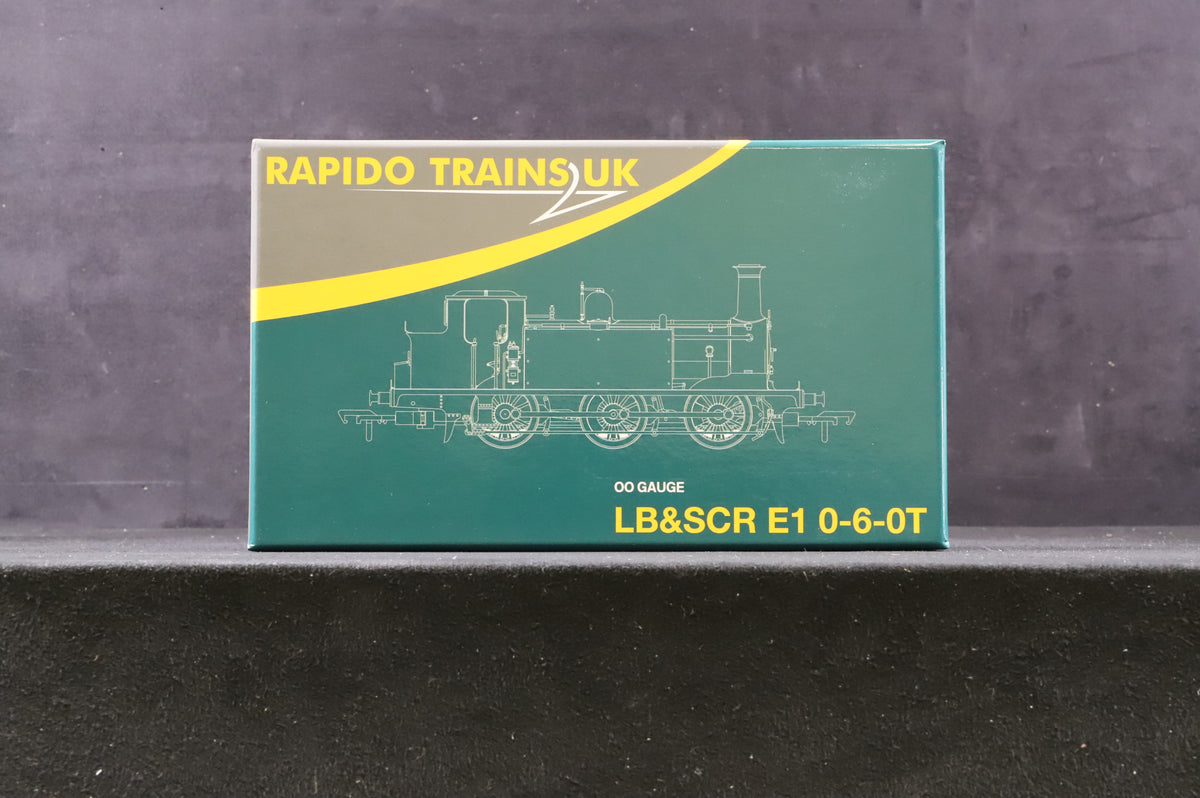 NEW Rapido OO 936513 E1 &#39;No.3&#39; &#39;Ryde&#39; Southern Black Sunshine (IoW Condition) DCC Sound