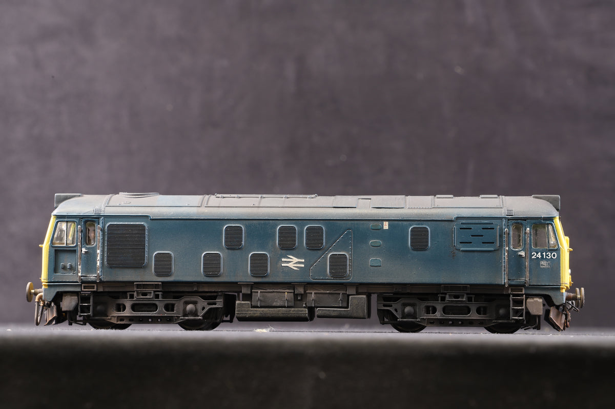 Bachmann OO 32-325 Class 24/1 &#39;24130&#39; BR Blue Weathered Converted From Class 25