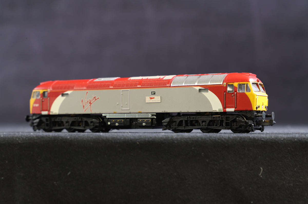 Graham Farish N Class 57/3 &#39;Lady Penelope&#39; Virgin Trains Livery, Re-Name &amp; No by TMC