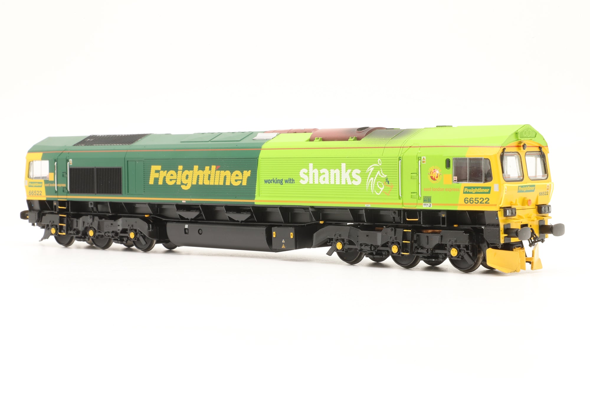 Bachmann OO Class 66 '66522' Freightliner Green, DCC Sound