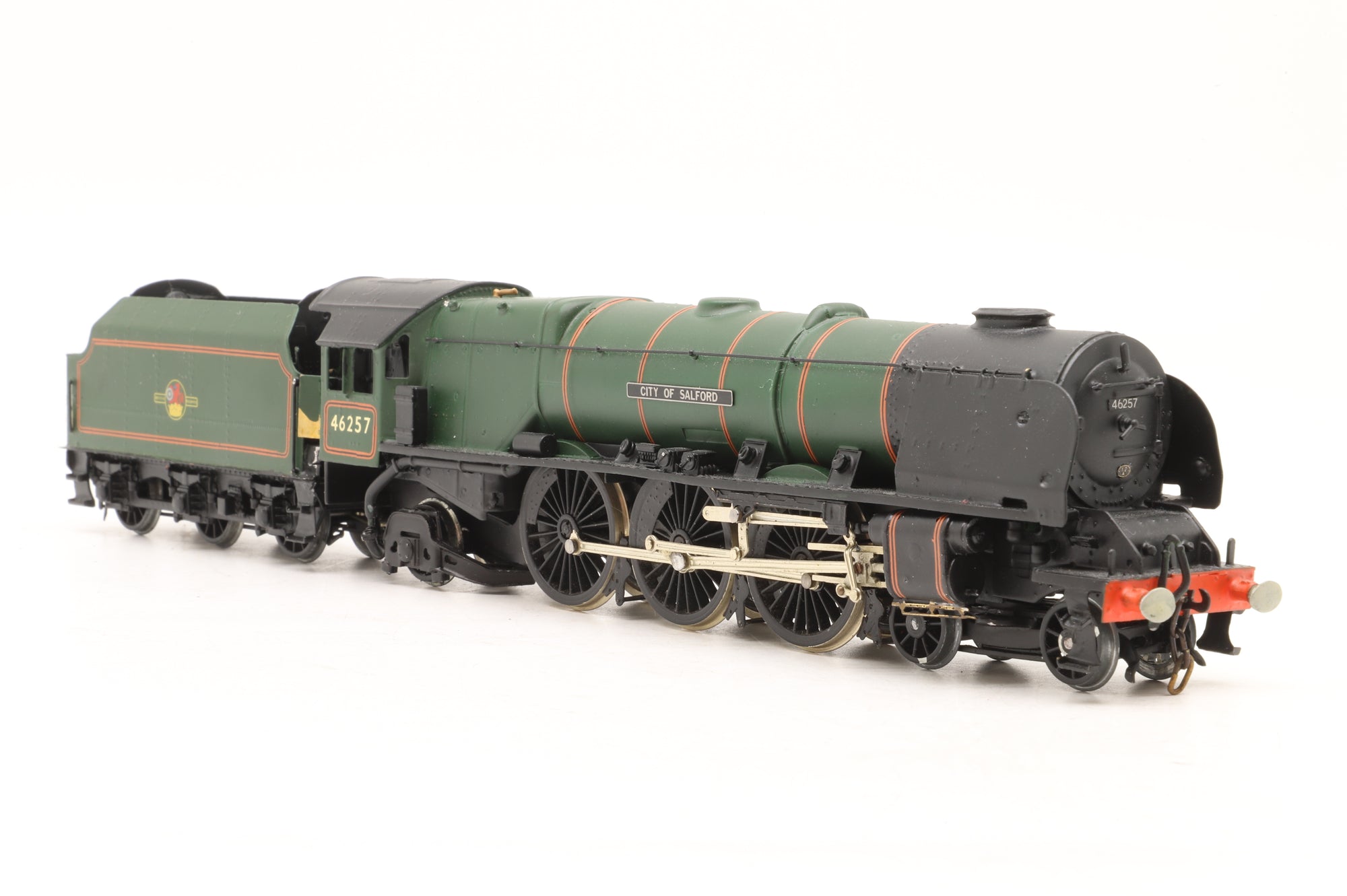 DJH OO K90 Duchess Class '46257' 'City Of Salford' BR Lined Green L/C Kit Built