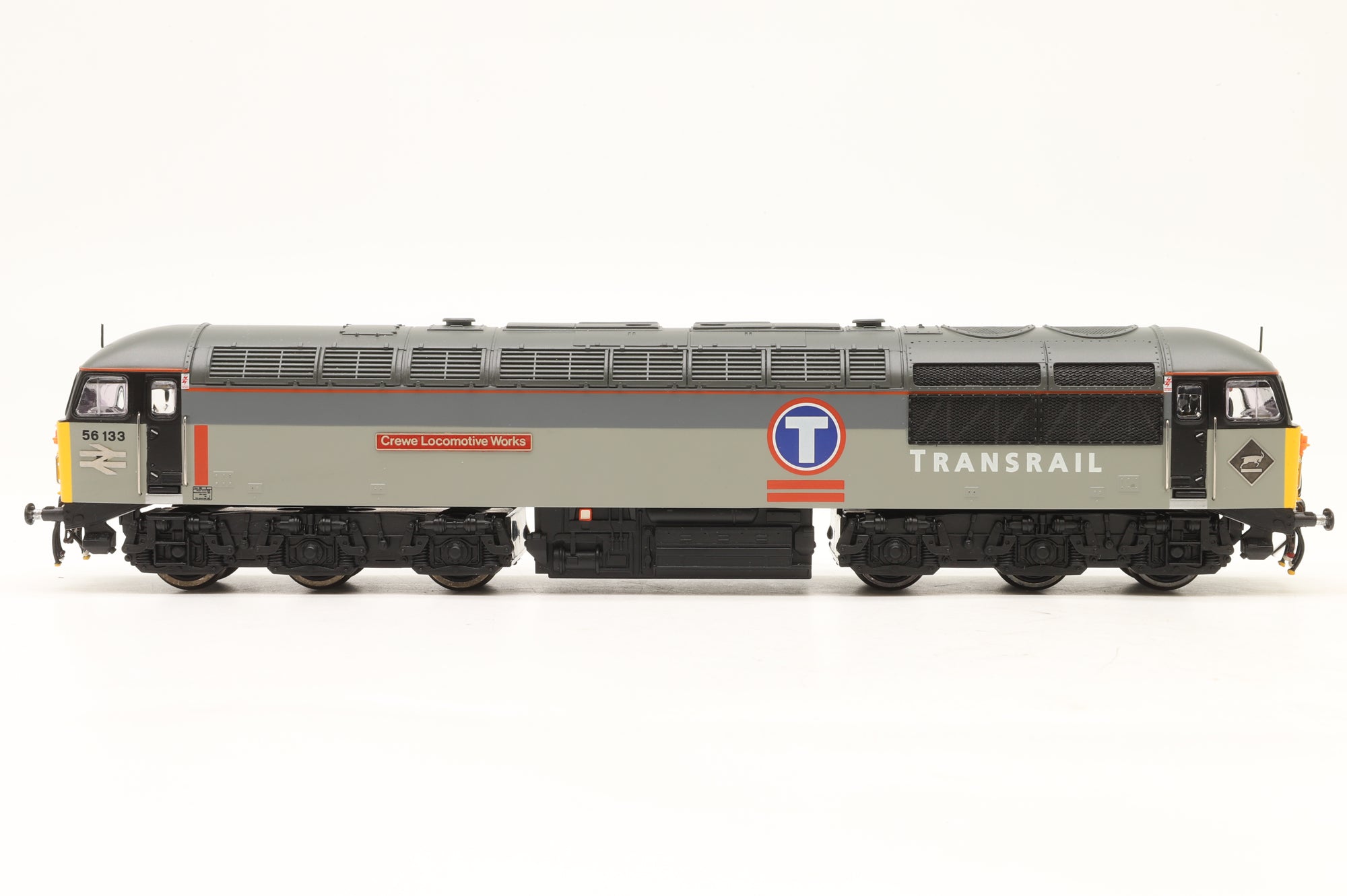 Hornby OO Class 56 56133 'Crewe Loco Works' in Railfreight/Transrail Livery