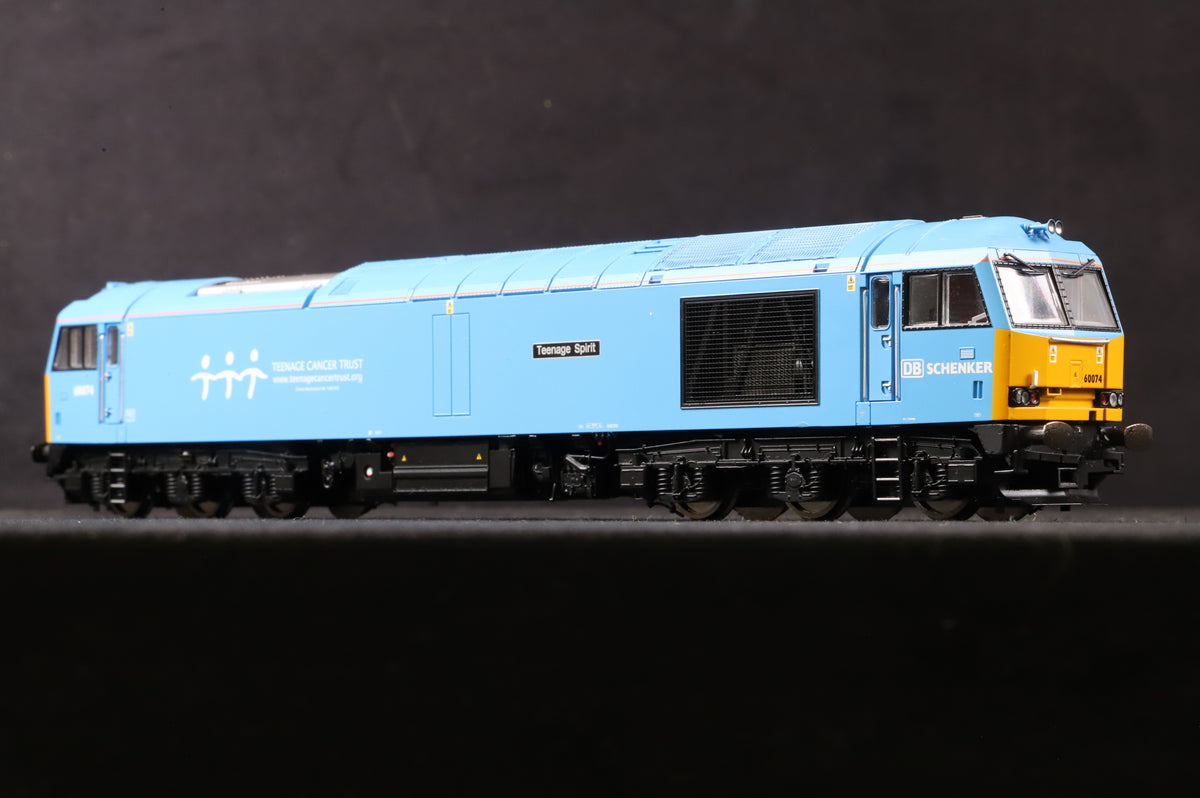 Hornby OO R2800 Class 60 60074 &#39;Teenage Spirit&#39; in EWS/DB Schenker Teenage Cancer Trust Livery