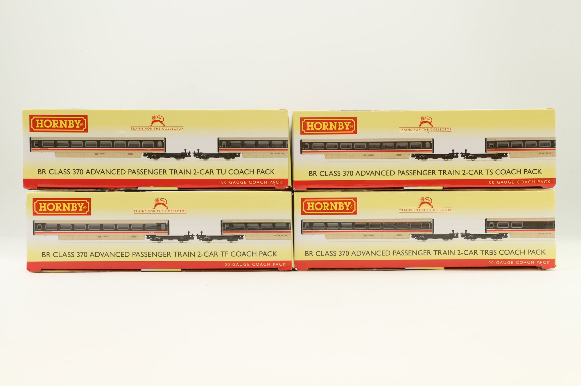 Hornby OO BR Class 370 APT 8 Car Set Inc. R40209, R40210, R40211 & R40212