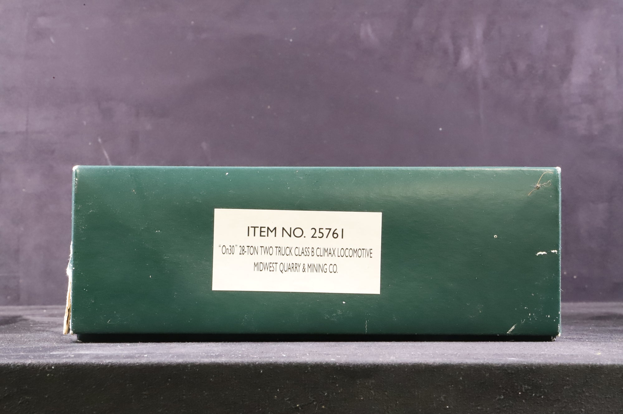 Spectrum On30 28Ton 2 Truck Class B Climax Locomotive Midwest Quarry & Mining Co.