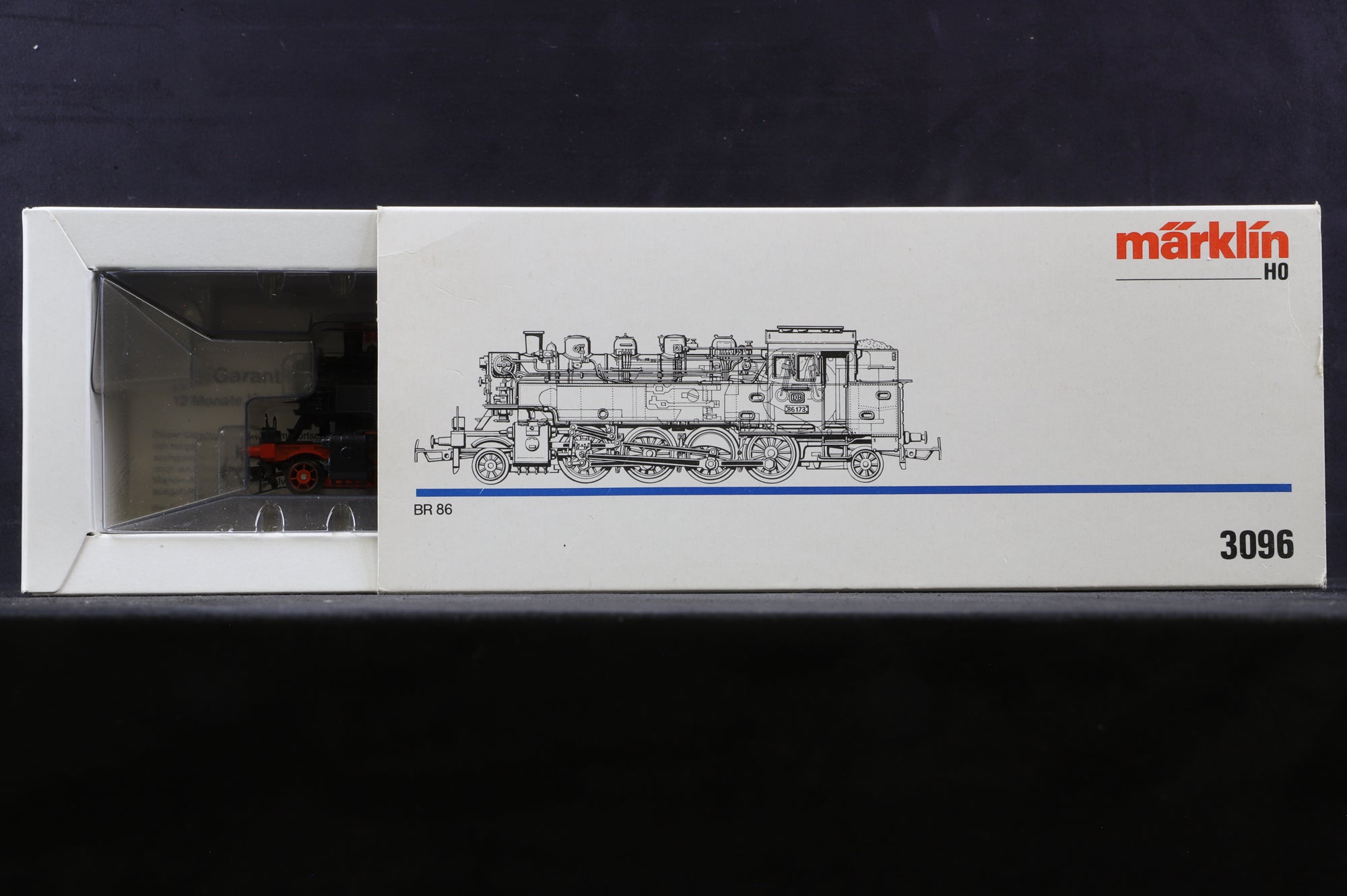 Marklin HO 3096 Class BR 86 173 2-8-2T DB 3 Rail AC