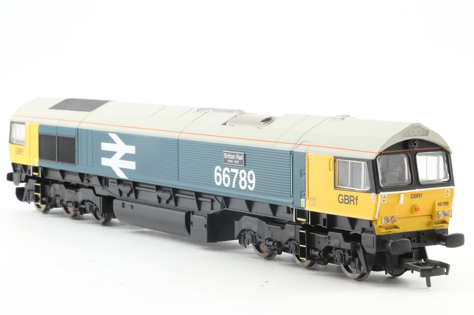 Hornby OO R3748 GBRf Co-Co Class 66 'British Rail.194801997' '66789', DCC Fitted