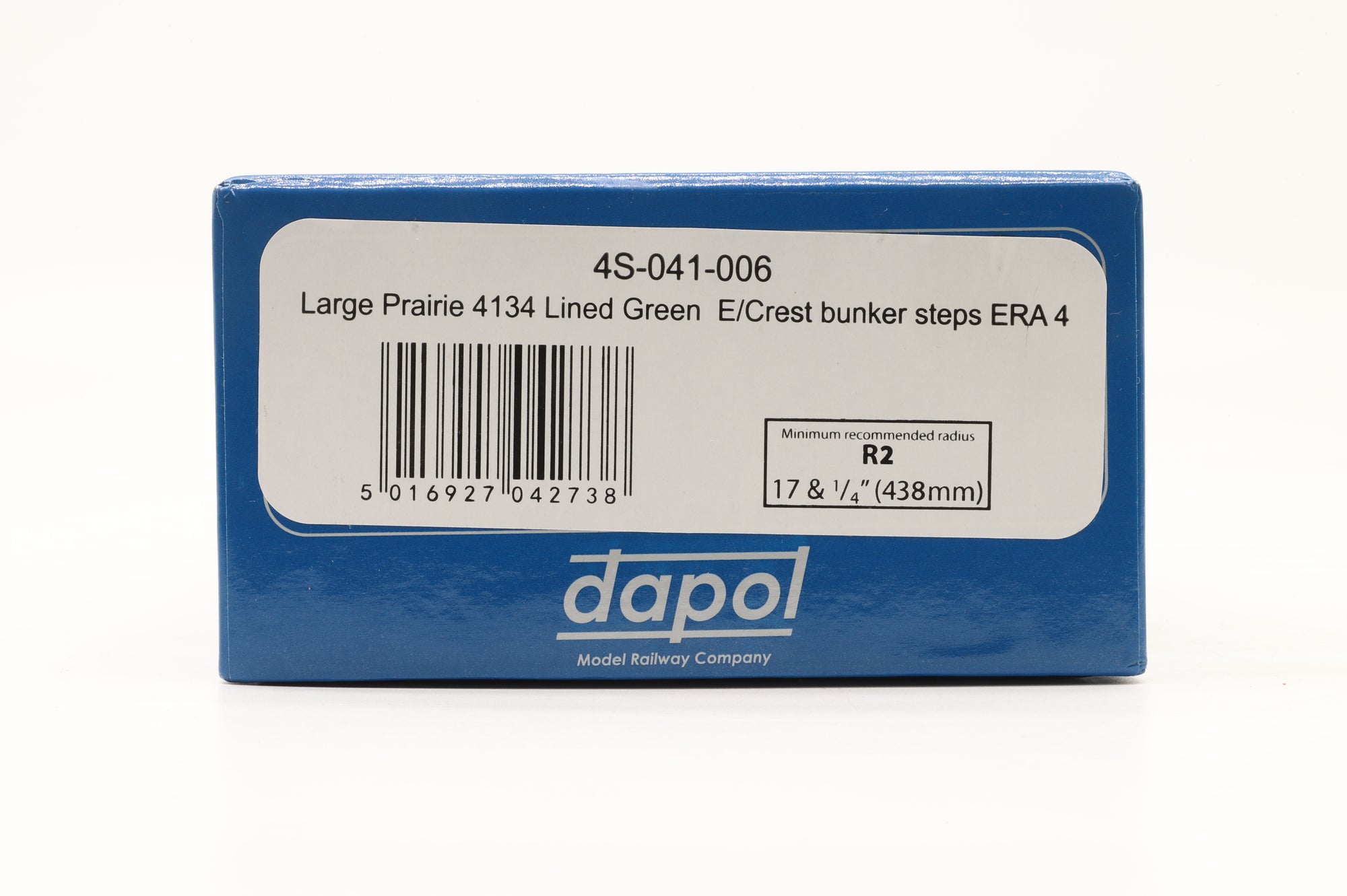 Dapol OO 4S-041-006 Large Prairie '4134' BR Lined Green E/C