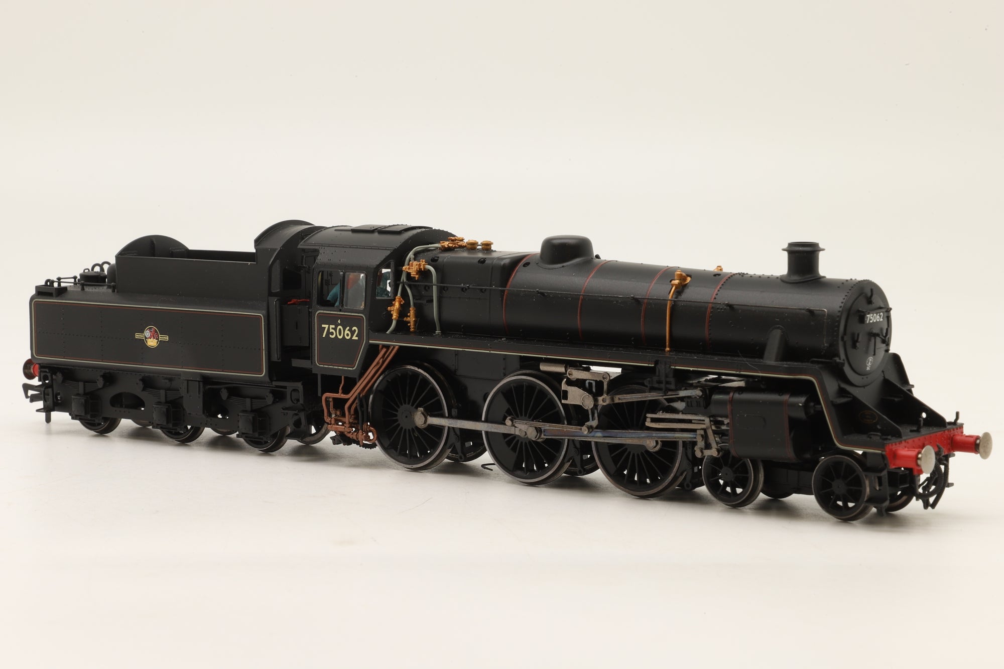 WORKSHOP Hornby OO R2715X Standard Class 4MT '75062' BR Lined Black L/C DCC Fitted Non Runner