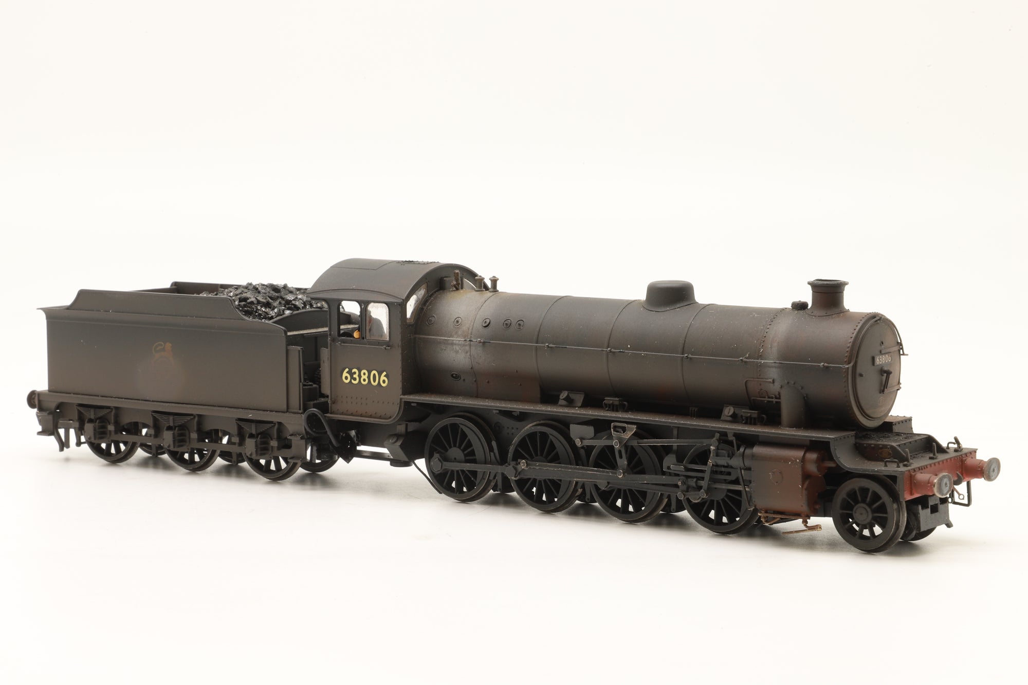 Hornby OO R3730 Thompson Class O1 '63806' BR Black E/C Weathered DCC Sound