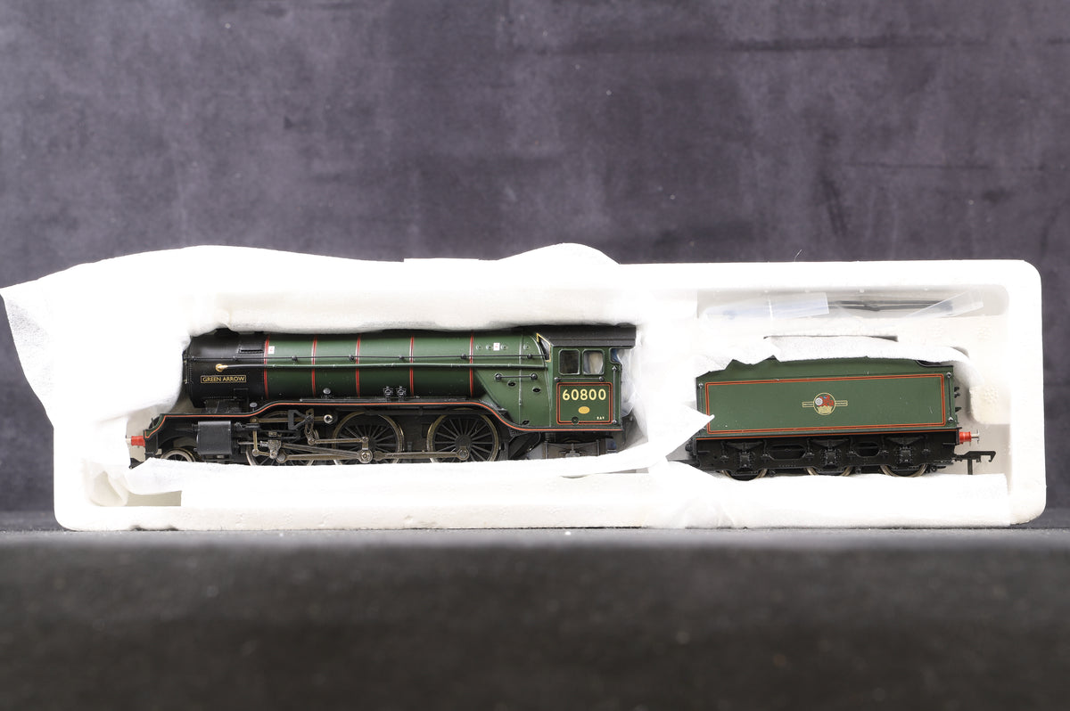 Bachmann OO 31-550 Class V2 &#39;60800&#39; &#39;Green Arrow&#39; BR Green L/C