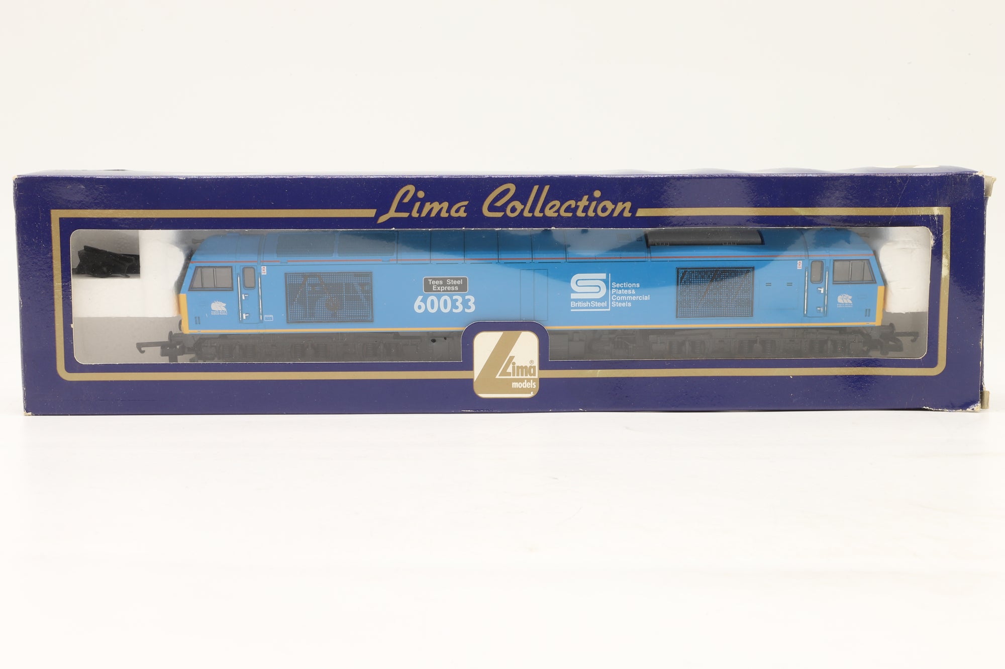 Lima OO L204799 Class 60 60033 'Tees Steel Express' British Steel Blue