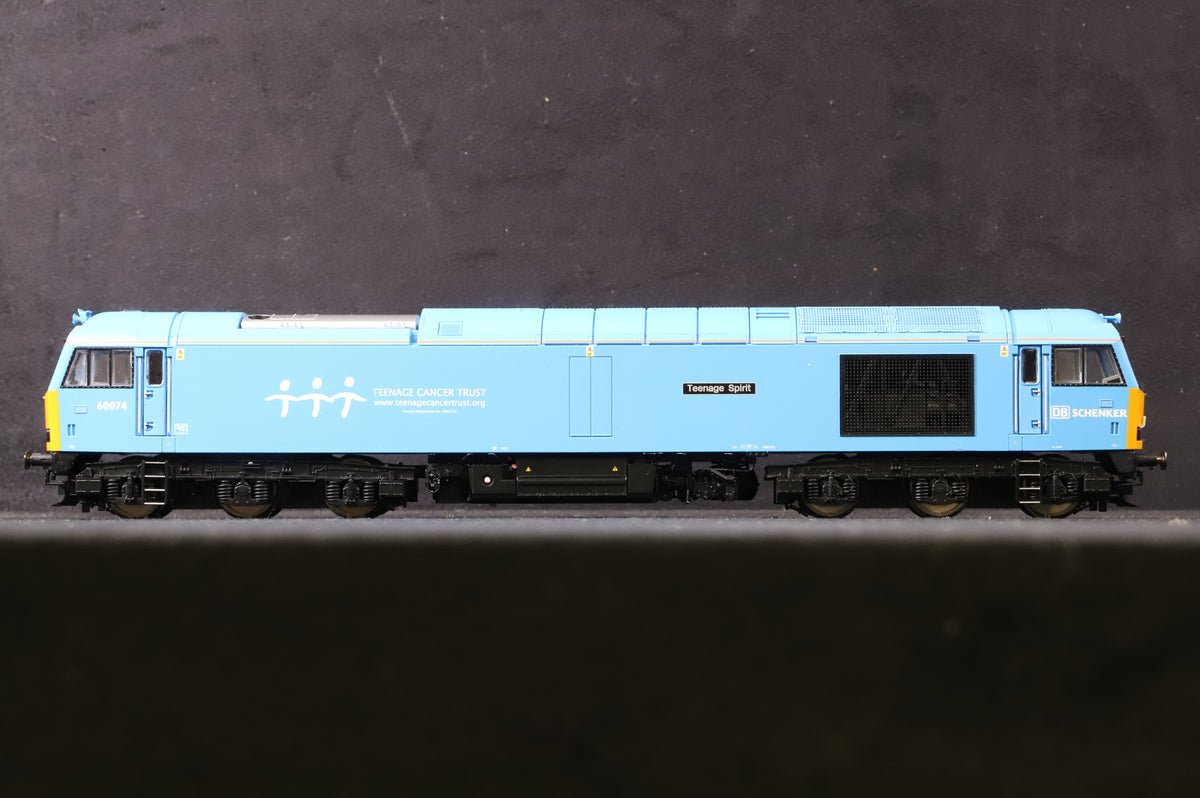 Hornby OO R2800 Class 60 60074 &#39;Teenage Spirit&#39; in EWS/DB Schenker Teenage Cancer Trust Livery