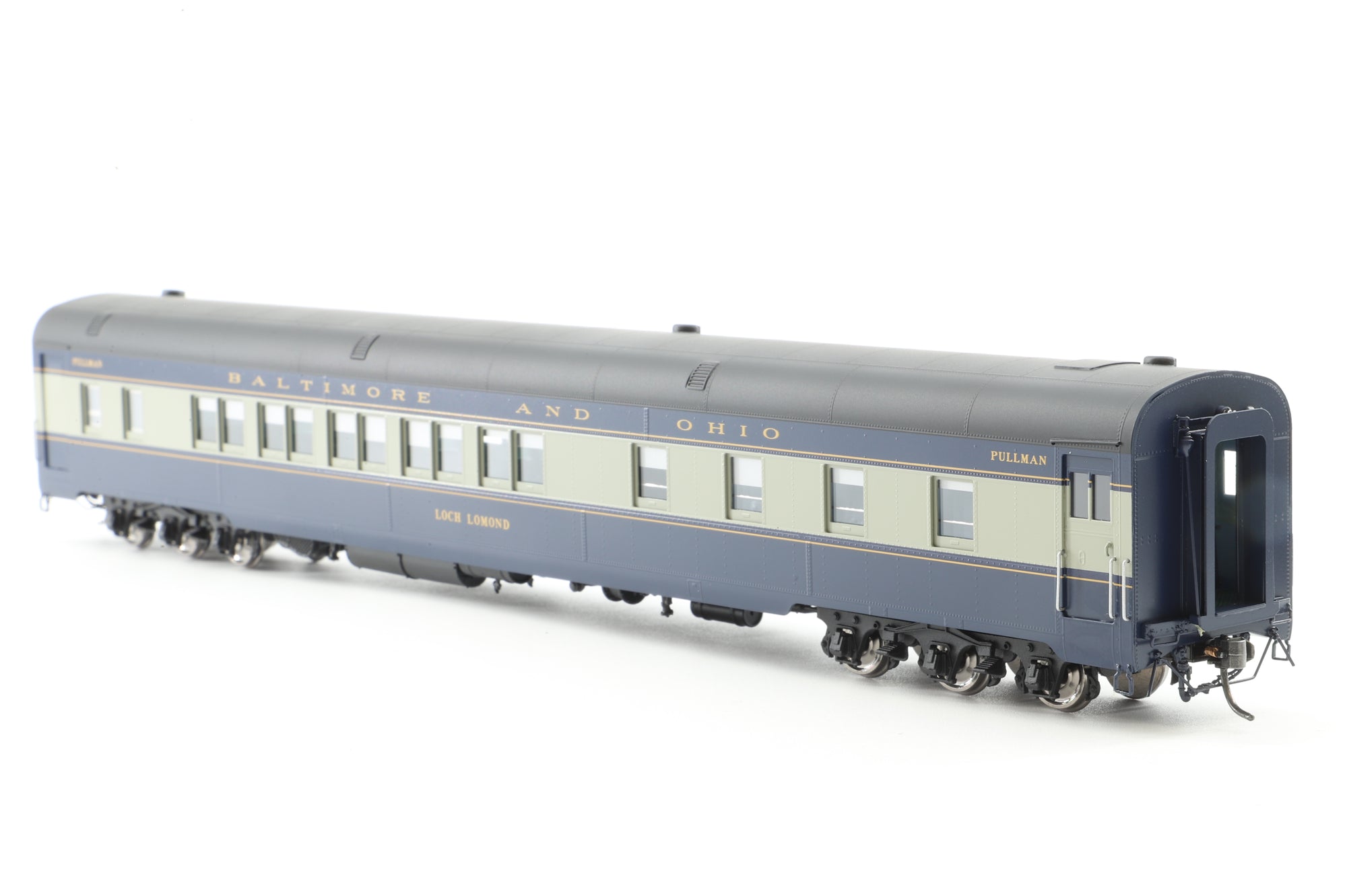 The Coach Yard HO Brass 2140m Passenger car set B&O BALTIMORE & OHIO