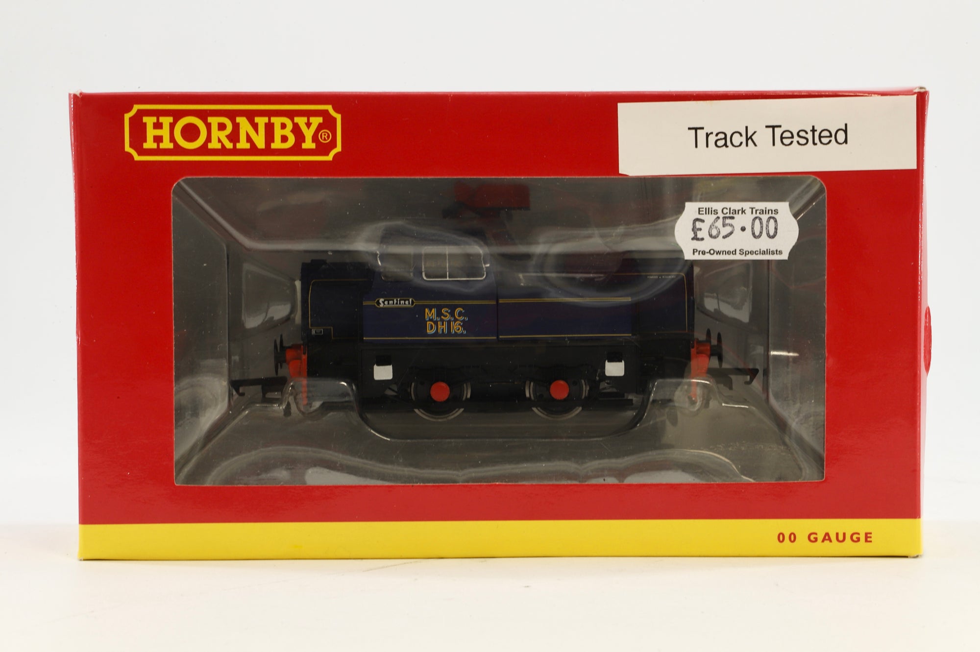 Hornby OO R3482 4wDH Sentinel Shunter No.DH16 in MSC Lined Blue
