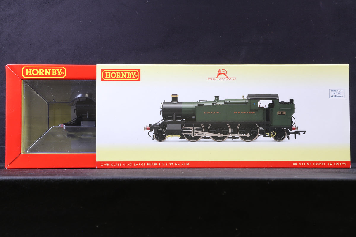 Hornby OO R3721 Class 61XX 6110 in GWR Green