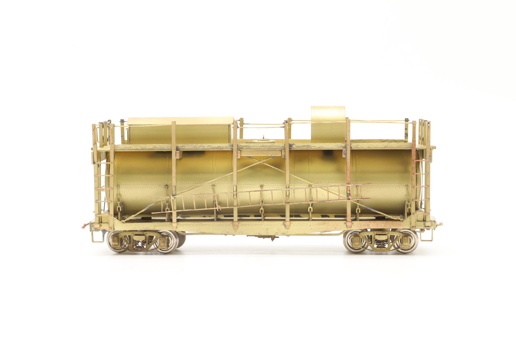 Westside Model Co/Samhongsa HO Brass Southern Pacific Fire Train, Plain Brass