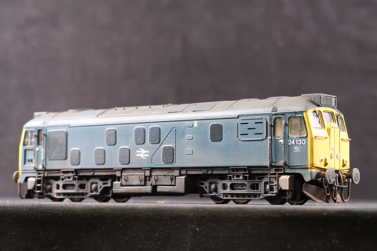 Bachmann OO 32-325 Class 24/1 &#39;24130&#39; BR Blue Weathered Converted From Class 25