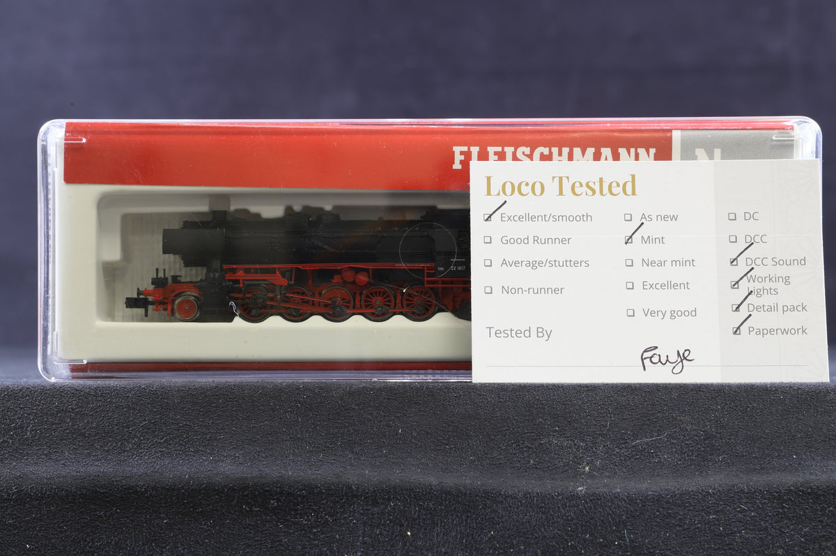 Fleischmann N 715271 Class BR 52 1817  DB,DCC Sound