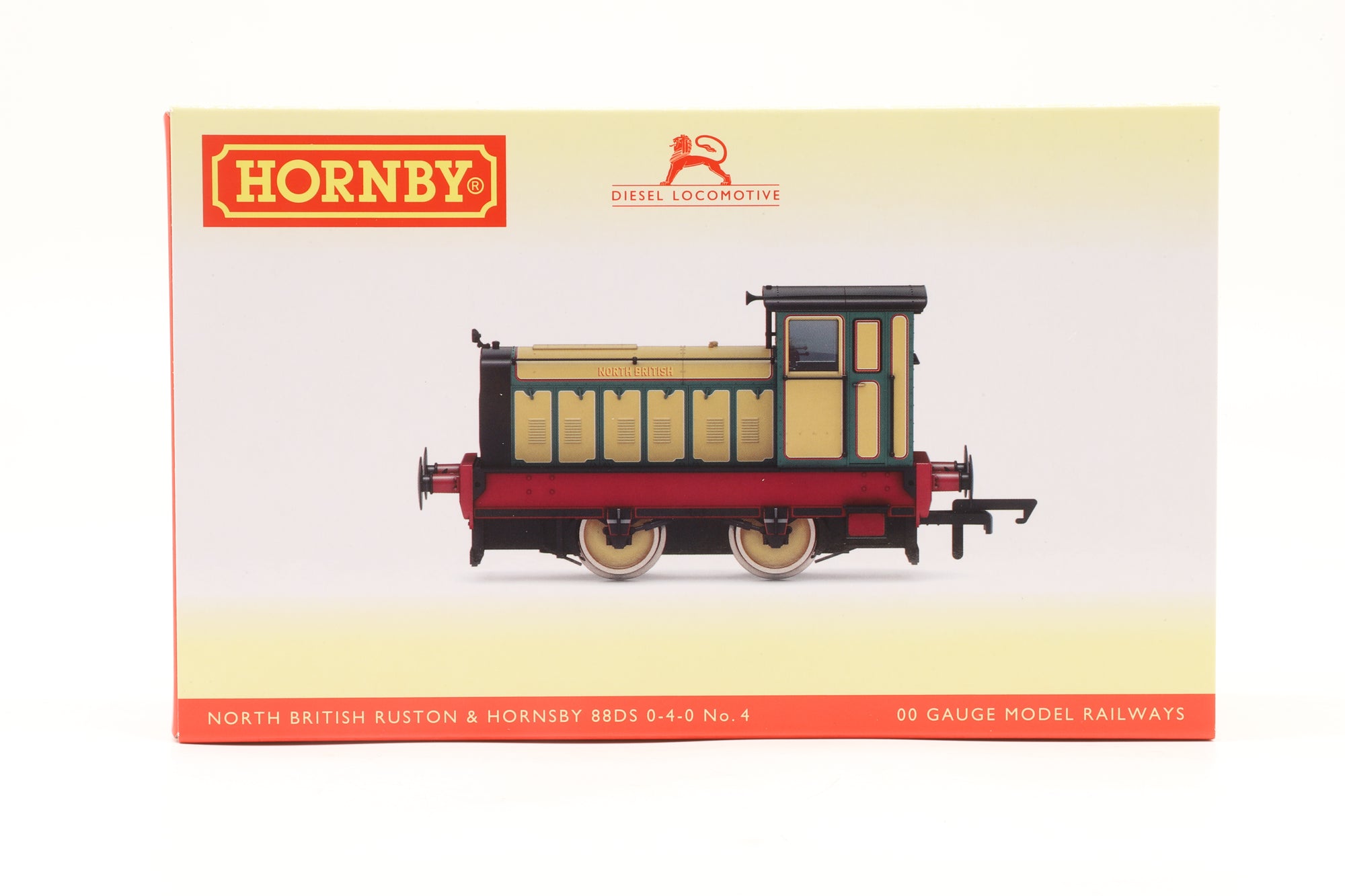 Hornby OO R3894 Ruston & Hornsby 88DS 0-4-0 No.4 in North British Livery