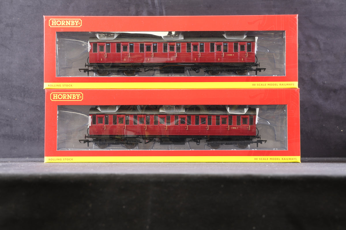 Hornby OO Rake of 4 BR Gresley Suburban Coaches, Inc. R4519, 20, 21 &amp; 22