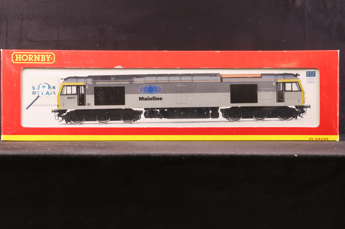 Hornby OO R2577 Class 60 &#39;60077&#39; Co-Co Diesel BR Trainload