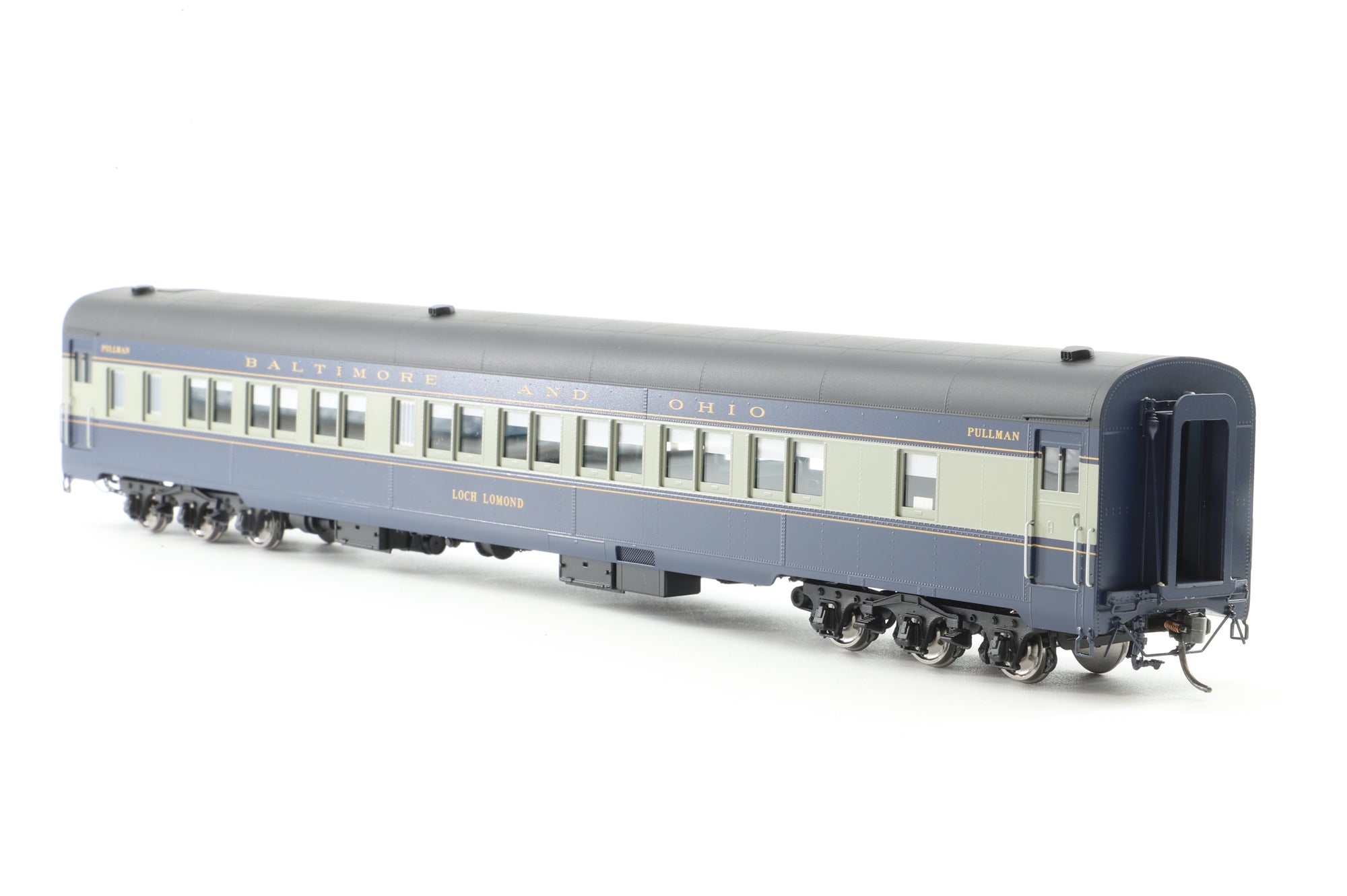 The Coach Yard HO Brass 2140m Passenger car set B&O BALTIMORE & OHIO