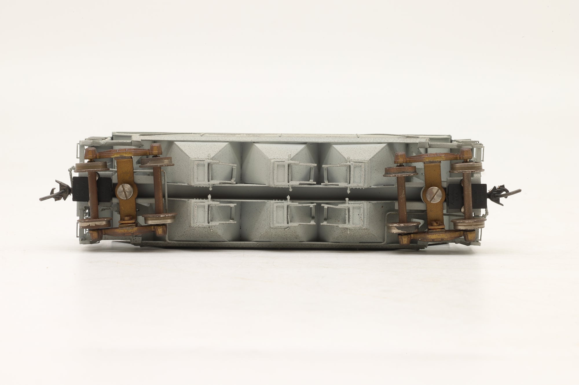 Oriental Limited HO Brass PRR H30 Covered Hopper Wagon Weathered Custom Painted