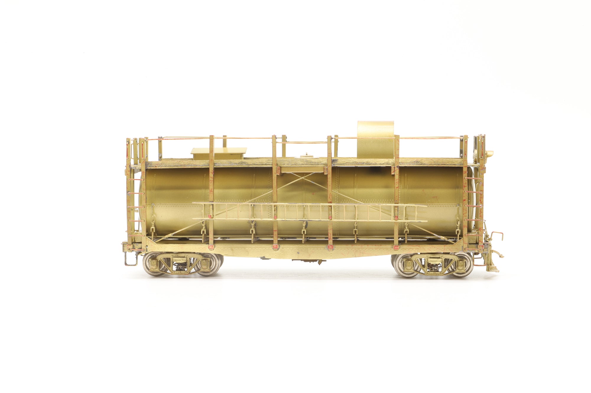 Westside Model Co/Samhongsa HO Brass Southern Pacific Fire Train, Plain Brass