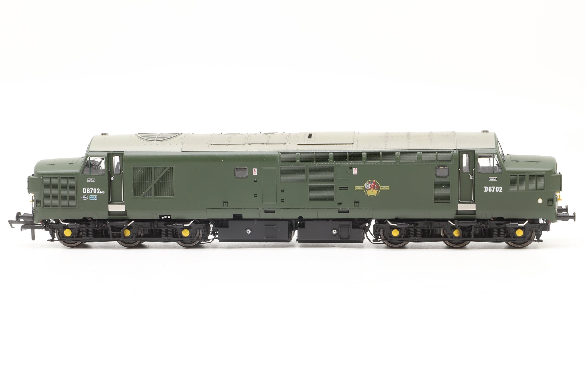 Accurascale OO ACC2301D6702 Class 37/0 'D6702' BR Green Small Yellow Panels DCC Sound