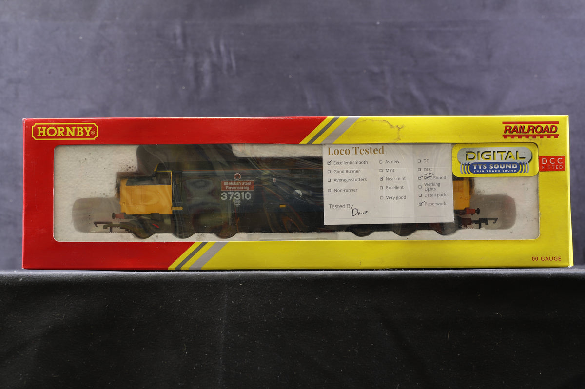 Hornby OO R3289TTS Cl.37 Network Rail &#39;97301&#39;, DCC Sound