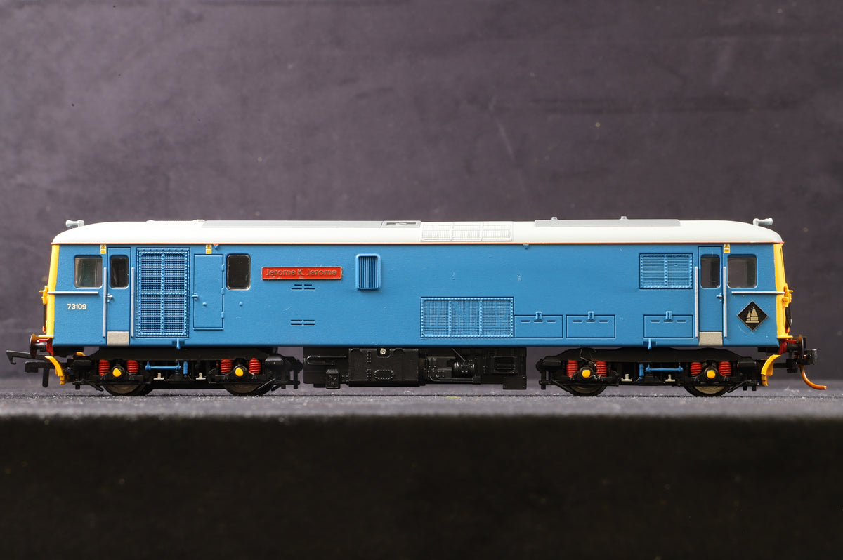 Hornby OO Class 73 &#39;Jerome K.Jerome&#39; &#39;73109&#39;, re-paint, re-number &amp; name