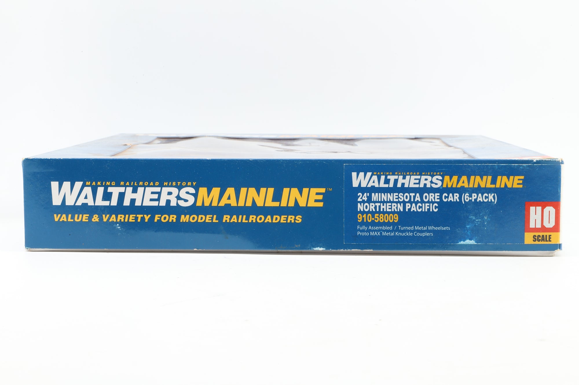 Walthers HO 910-58009 6-Pack of 24' Minnesota Ore Cars in Plain Brown - Pro-Customised