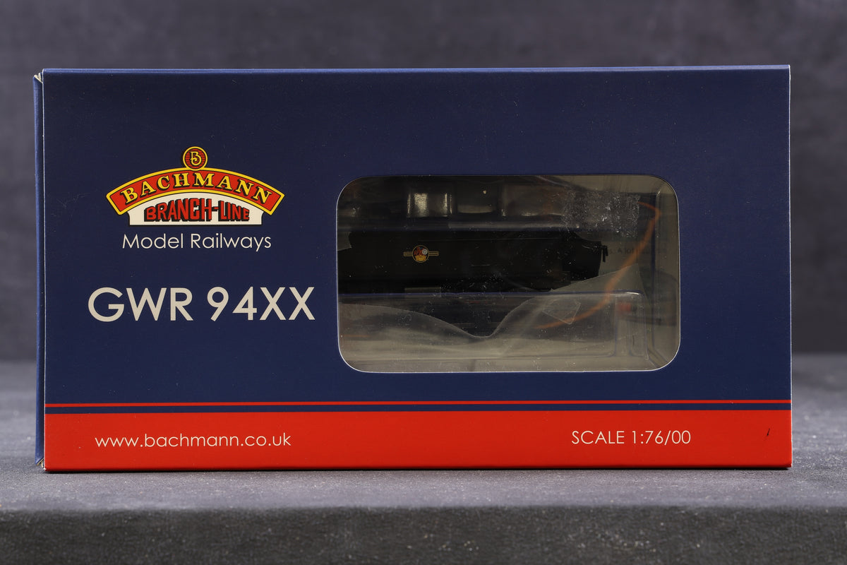 Bachmann 35-027 94XX Class Pannier Tank &#39;9479&#39; BR Black Late Crest