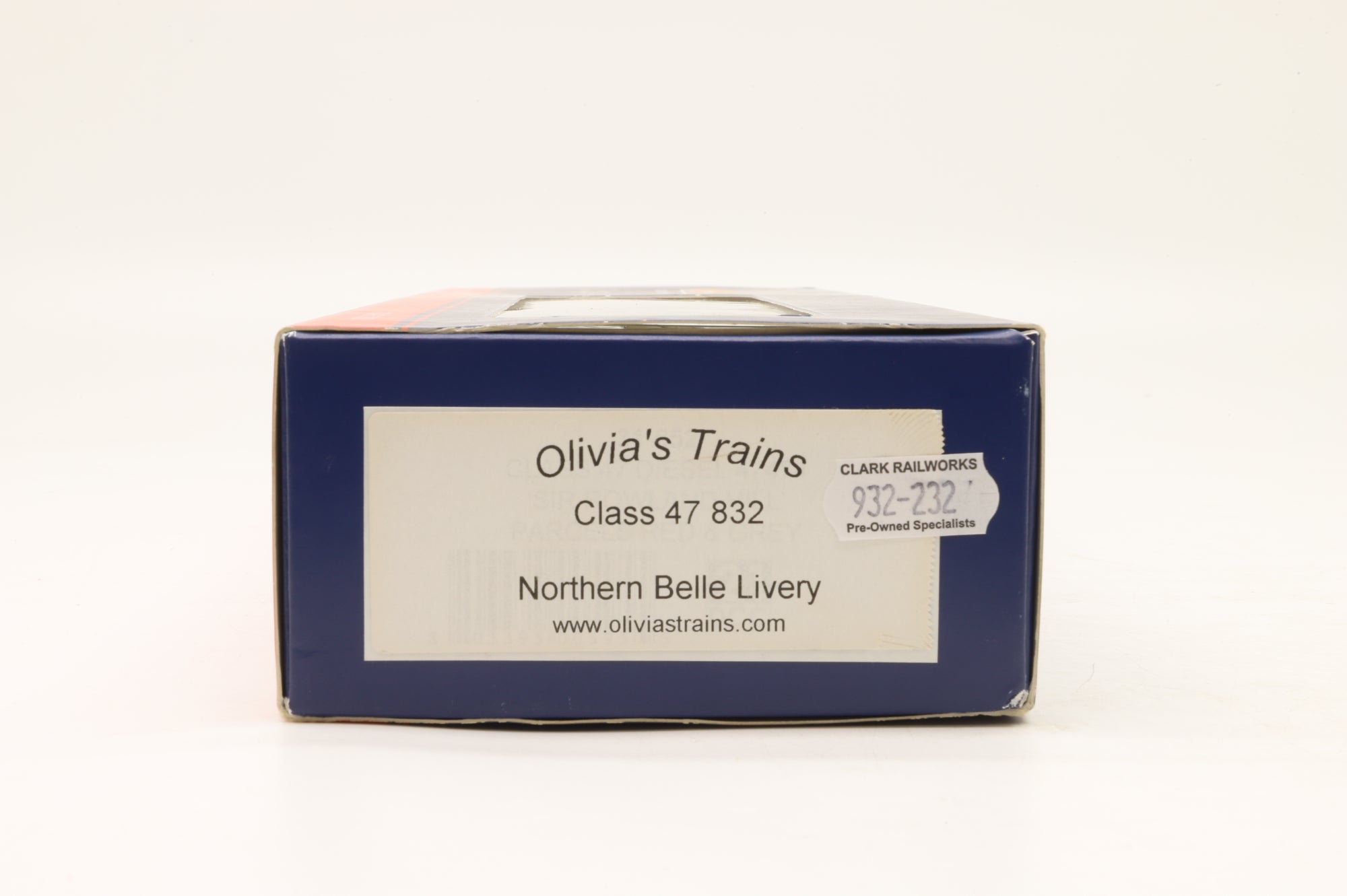 Bachmann OO Class 47 '47832' Northern Belle Resprayed By Olivia's Trains