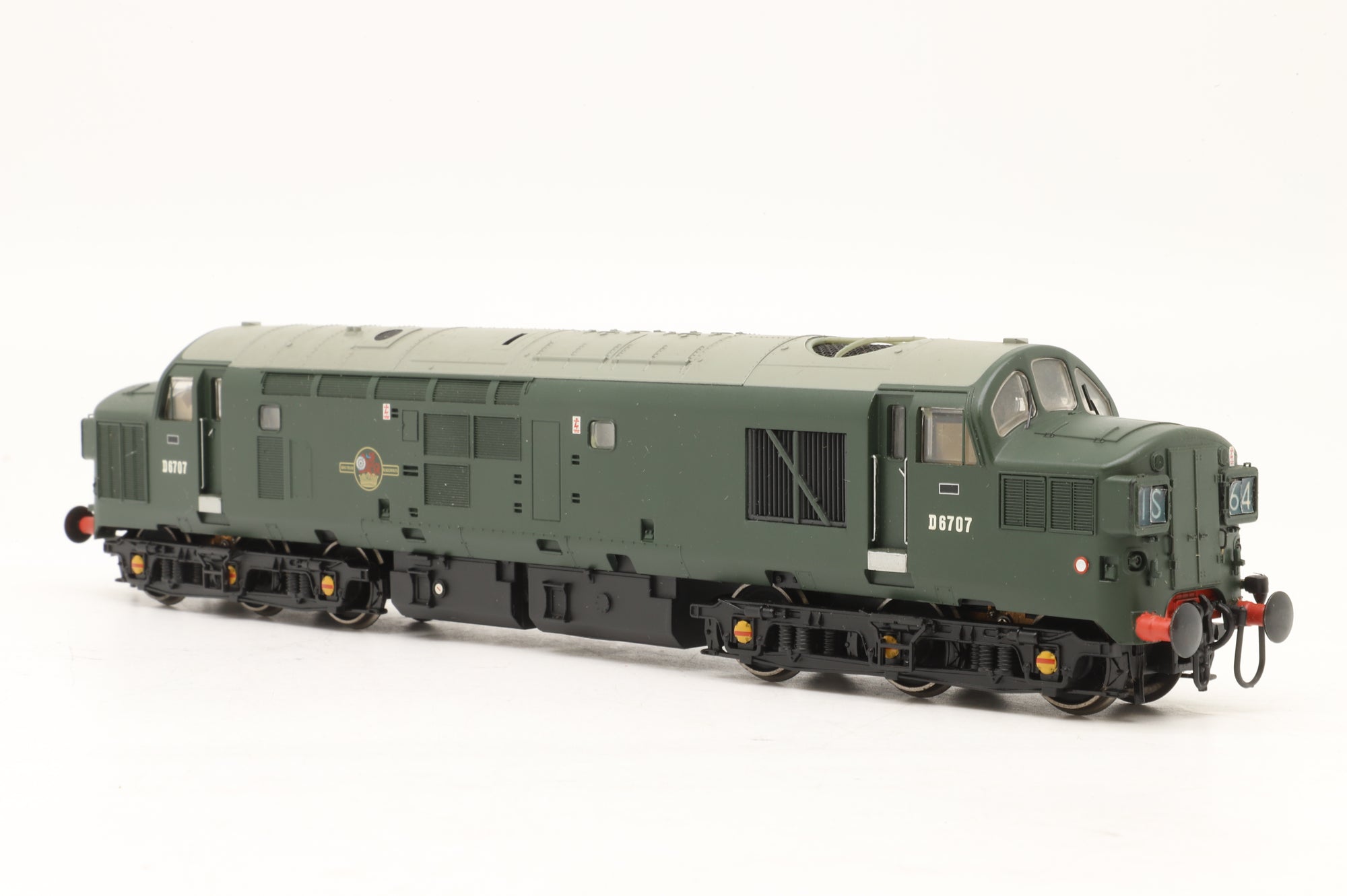 Bachmann OO 32-776 Class 37/0 BR Green Split Head Code No. D6707