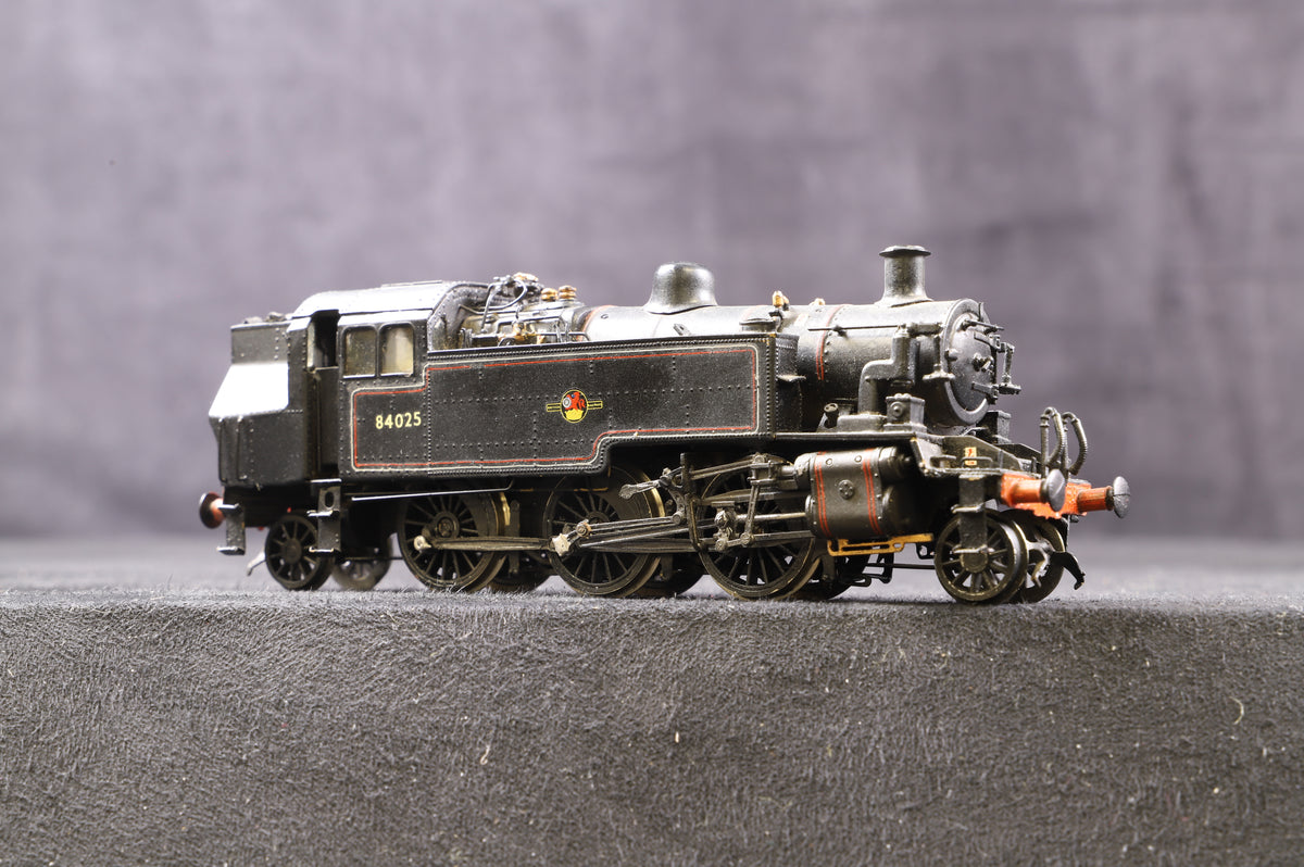 DJH OO Kit Built Standard Class 2MT &#39;84025&#39; BR Lined Black L/C