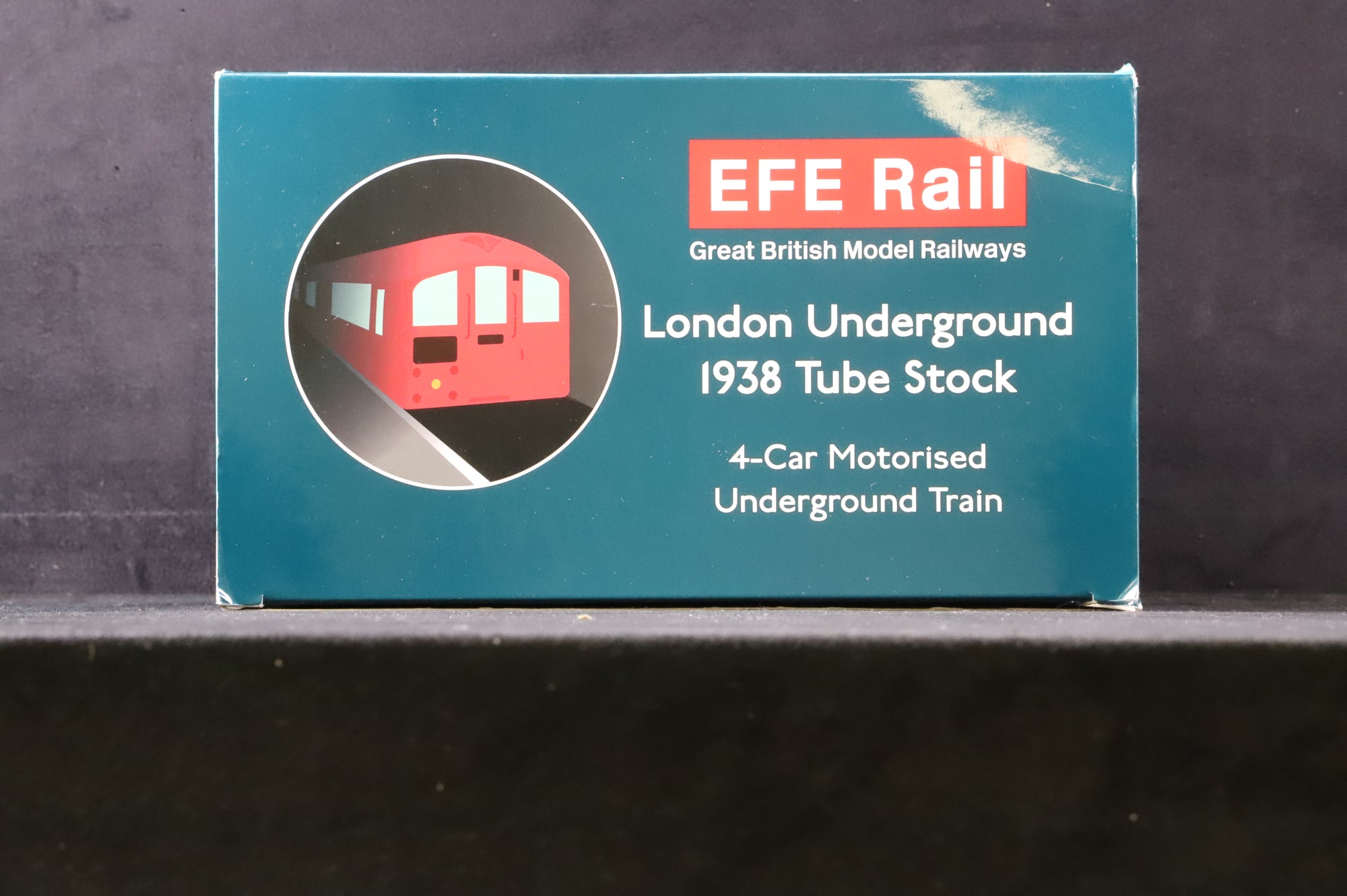 EFE Rail OO E99939 1938 Northern Line Tube Stock 4 Car EMU in 1960s London Transport Red