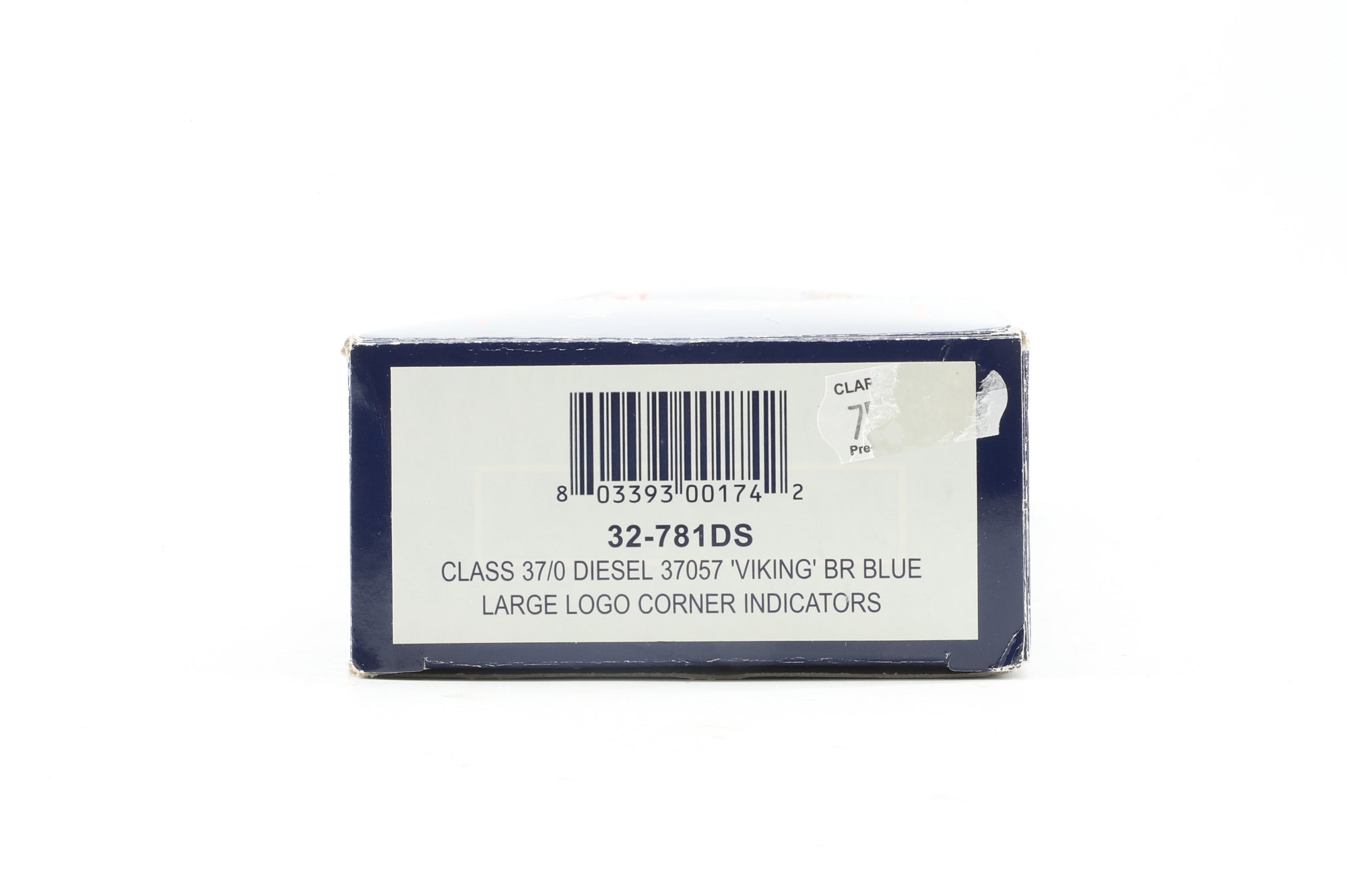Bachmann OO 32-781DS Class 37/0 Diesel '37057' 'Viking' BR Blue Large Logo Corner Indicators DCC Sound