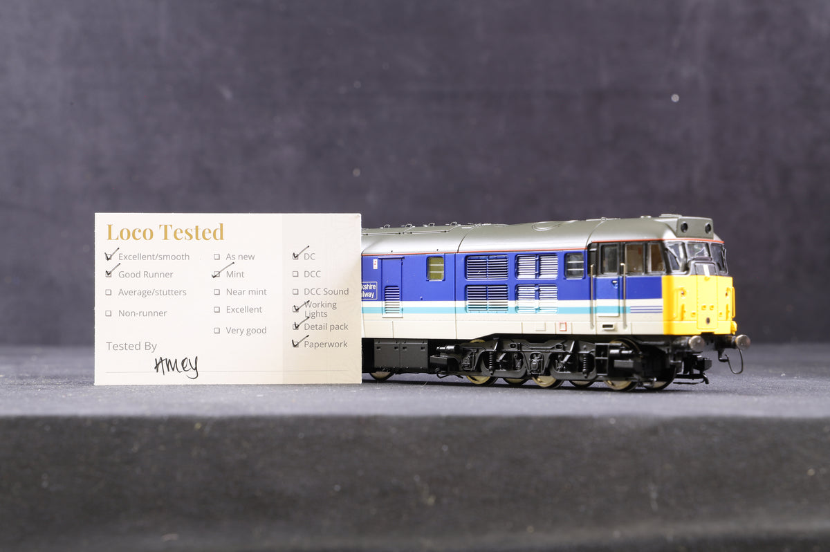 Hornby OO R2963 AIA-AIA- Class 31 &#39;31439&#39; Regional Railways