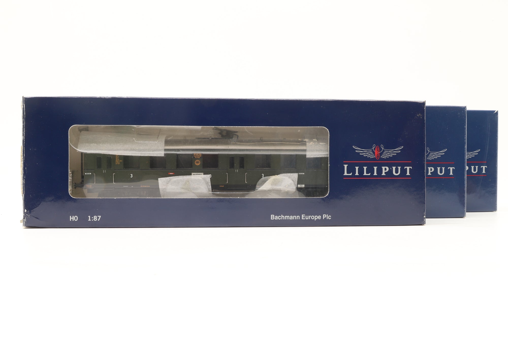 Liliput HO Rake Of 3 DRG Coches Inc. L334500, L334501 & L334502