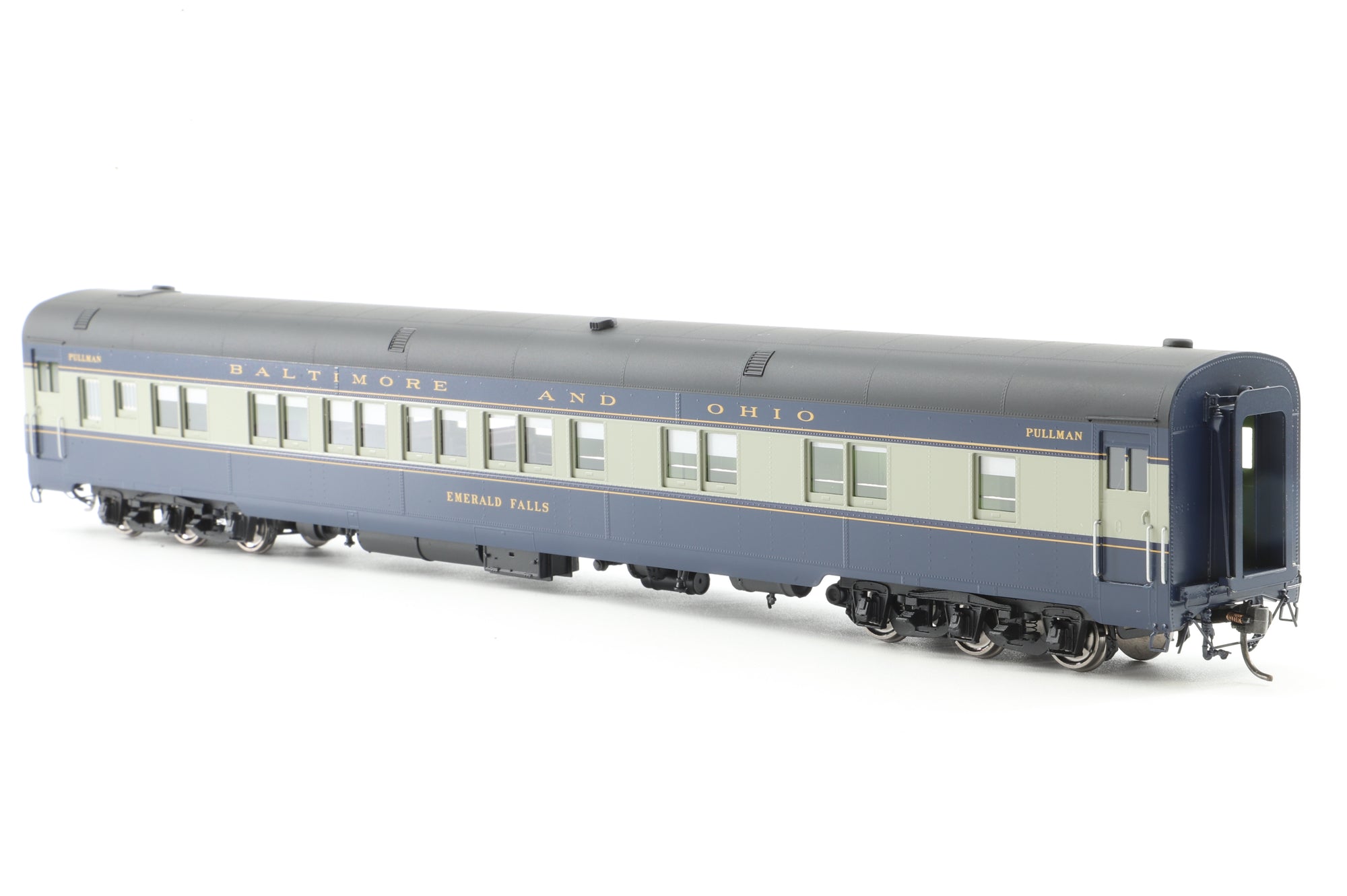 The Coach Yard HO Brass 2140m Passenger car set B&O BALTIMORE & OHIO