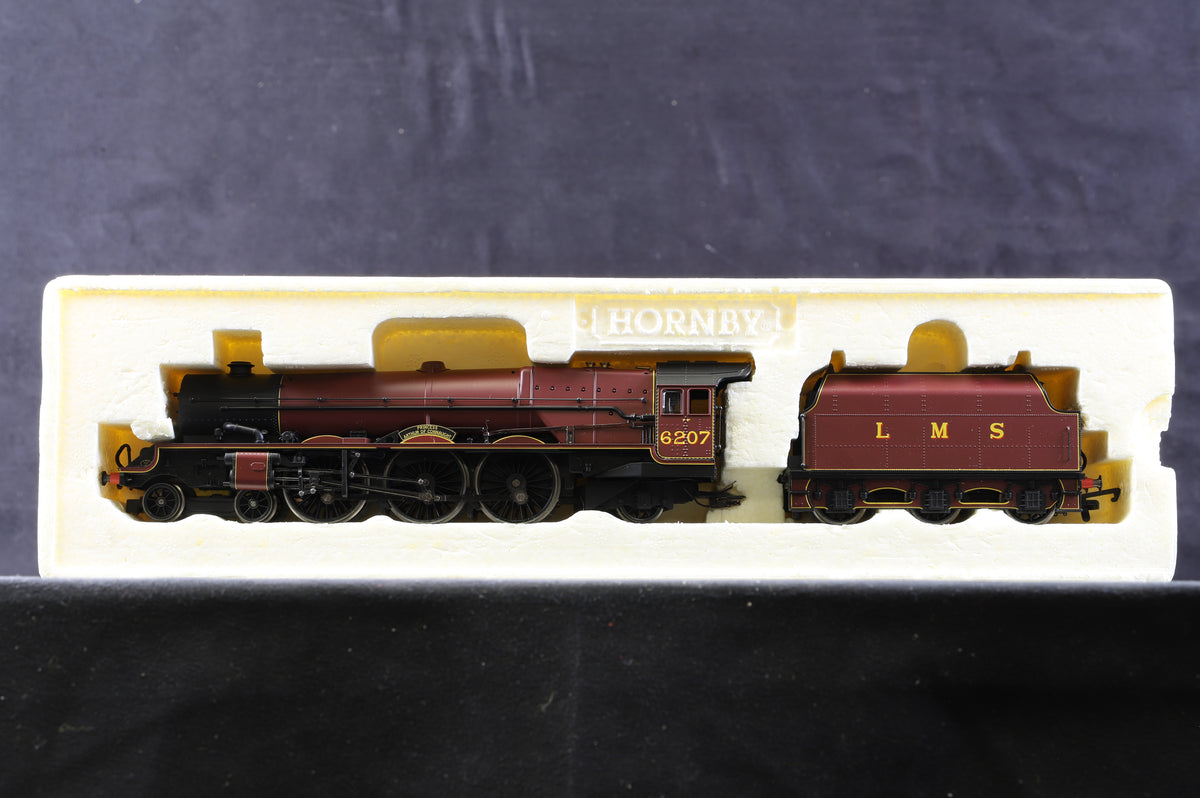 Hornby OO R2225 Princess Class &#39;6207&#39; &#39;Arthur Of Connaught&#39; LMS Crimson