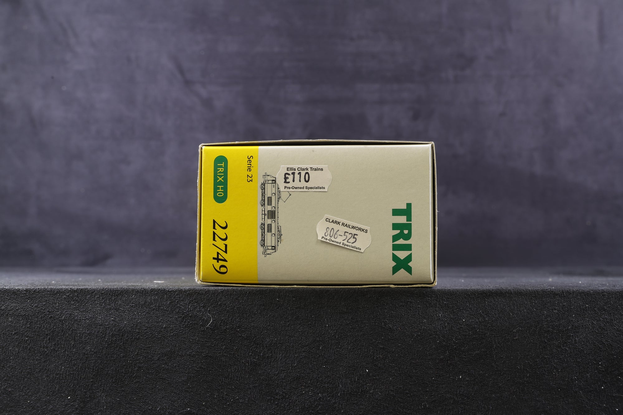 Trix HO 22749 Belgian Epoch IV Class 23 Electric Loco, SNCB Green