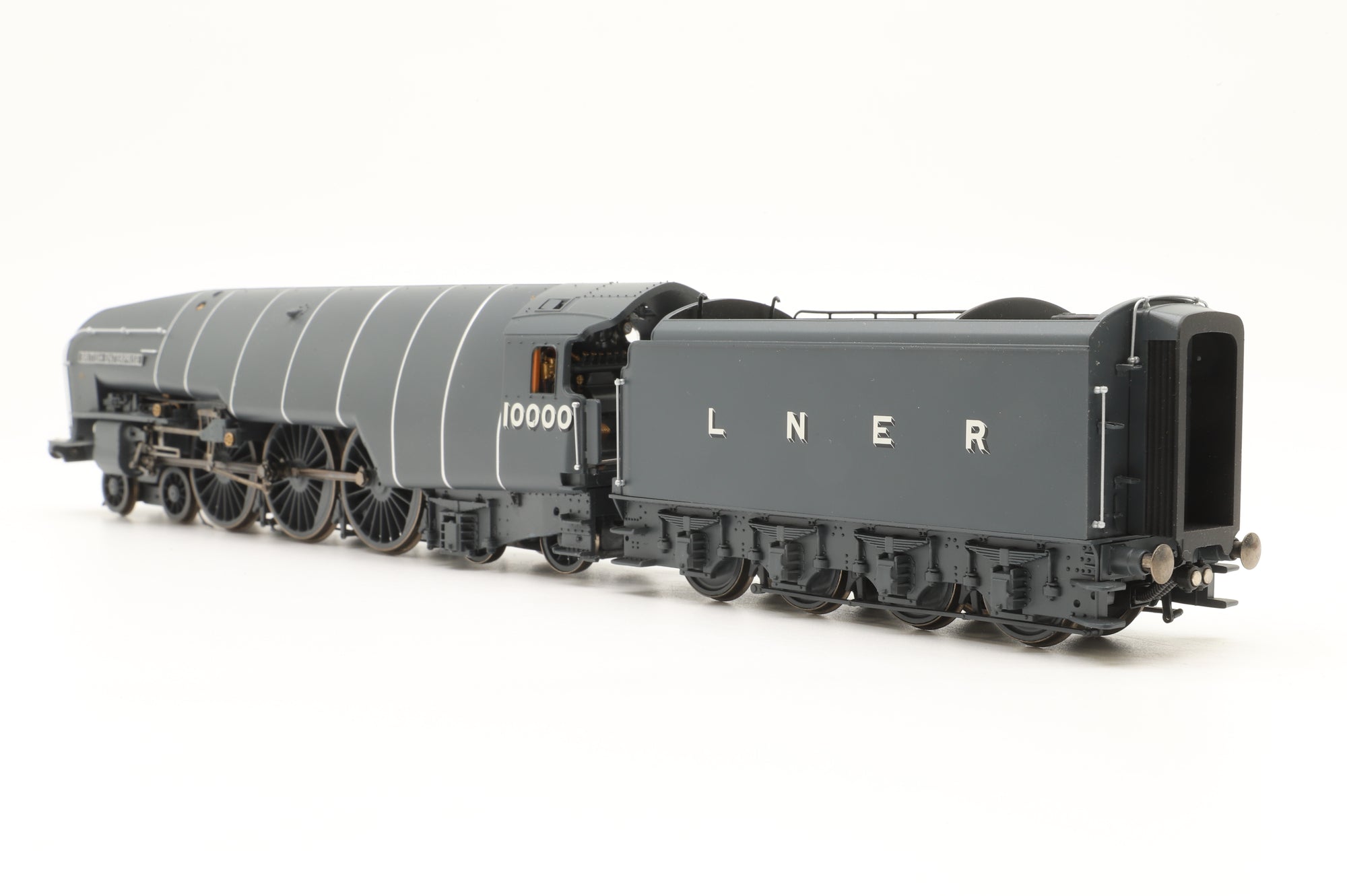 Hornby OO R3841 W1 Class '10000' 'British Enterprise' LNER Grey DCC Fitted