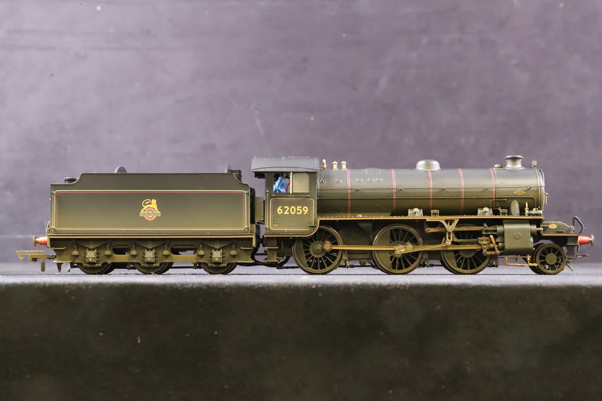 Hornby OO R3305 Class K1 '62059' BR Lined Black E/C Weathered