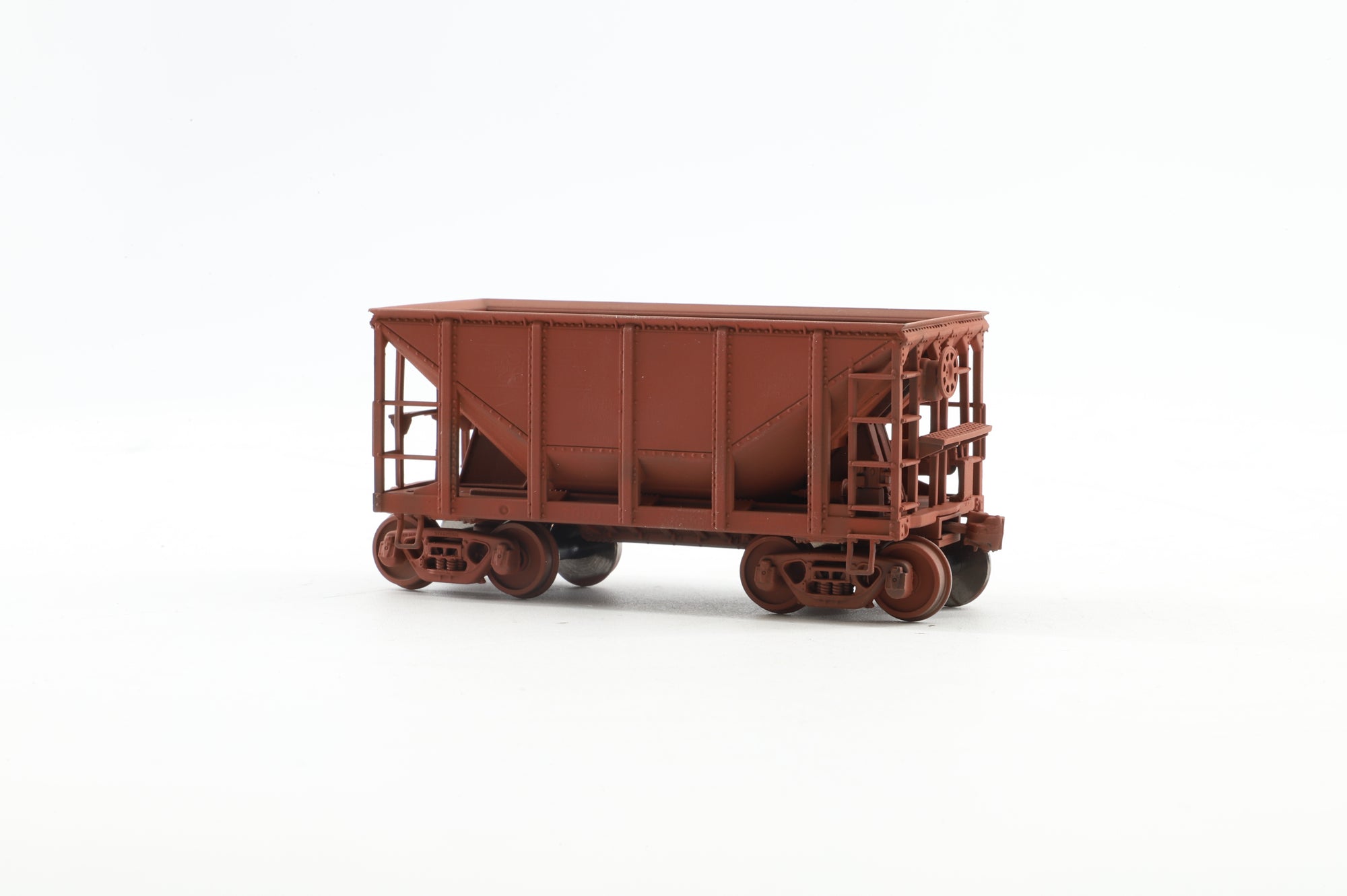 Walthers HO 910-58009 6-Pack of 24' Minnesota Ore Cars in Plain Brown - Pro-Customised